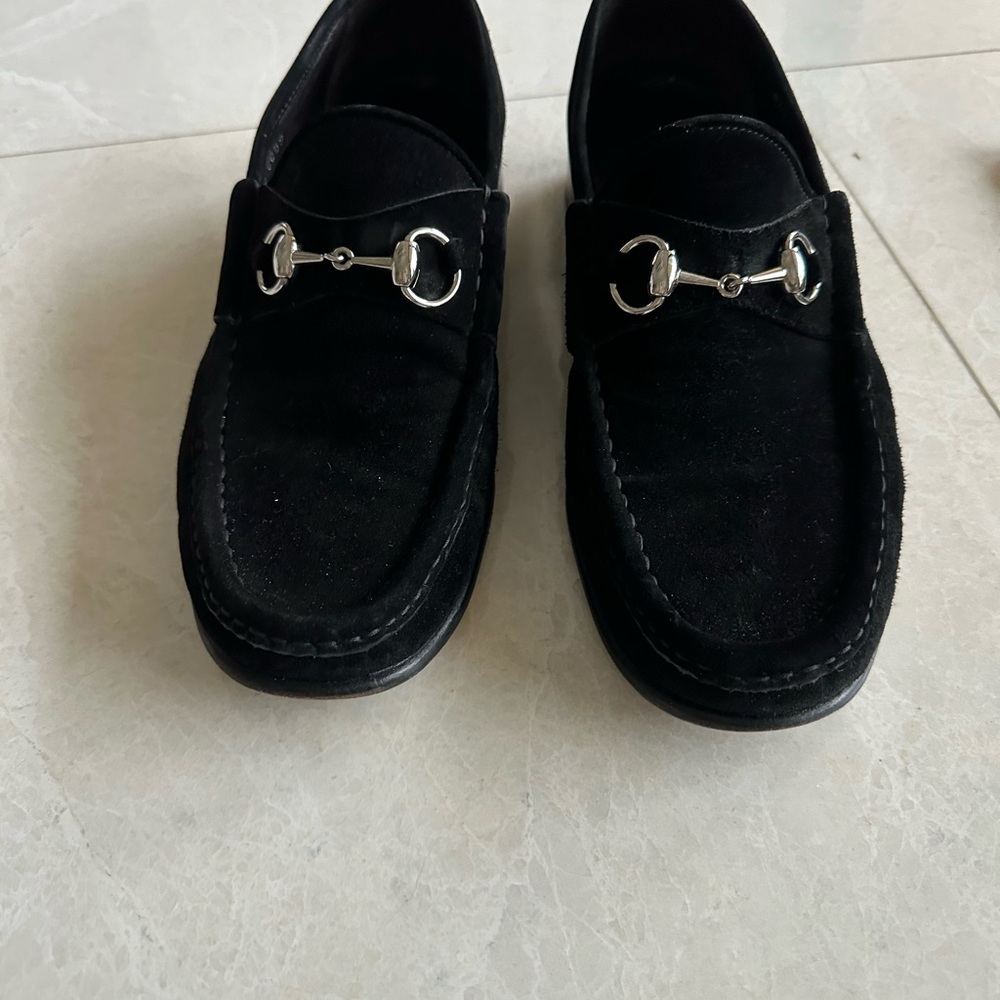 Gucci men’s black suede loafers - Picture 5 of 5